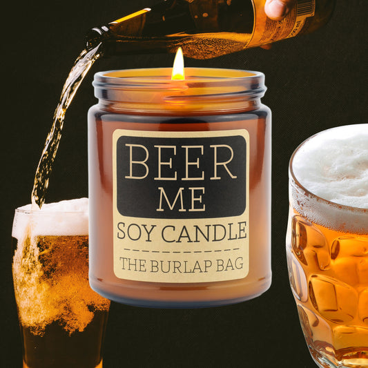Beer Me - Soy Candle 9oz