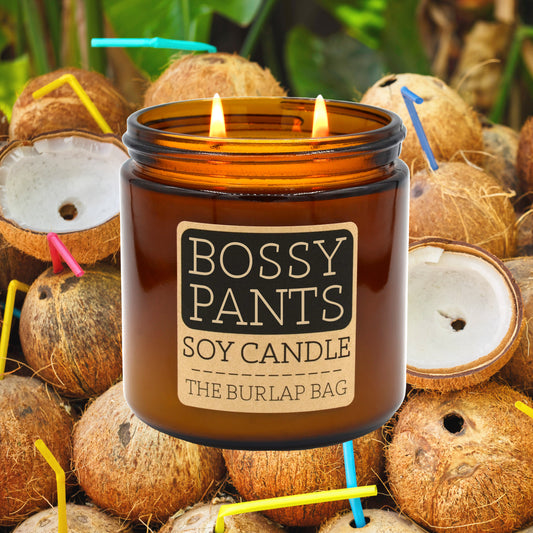 Bossy Pants - Large Soy Candle 16oz