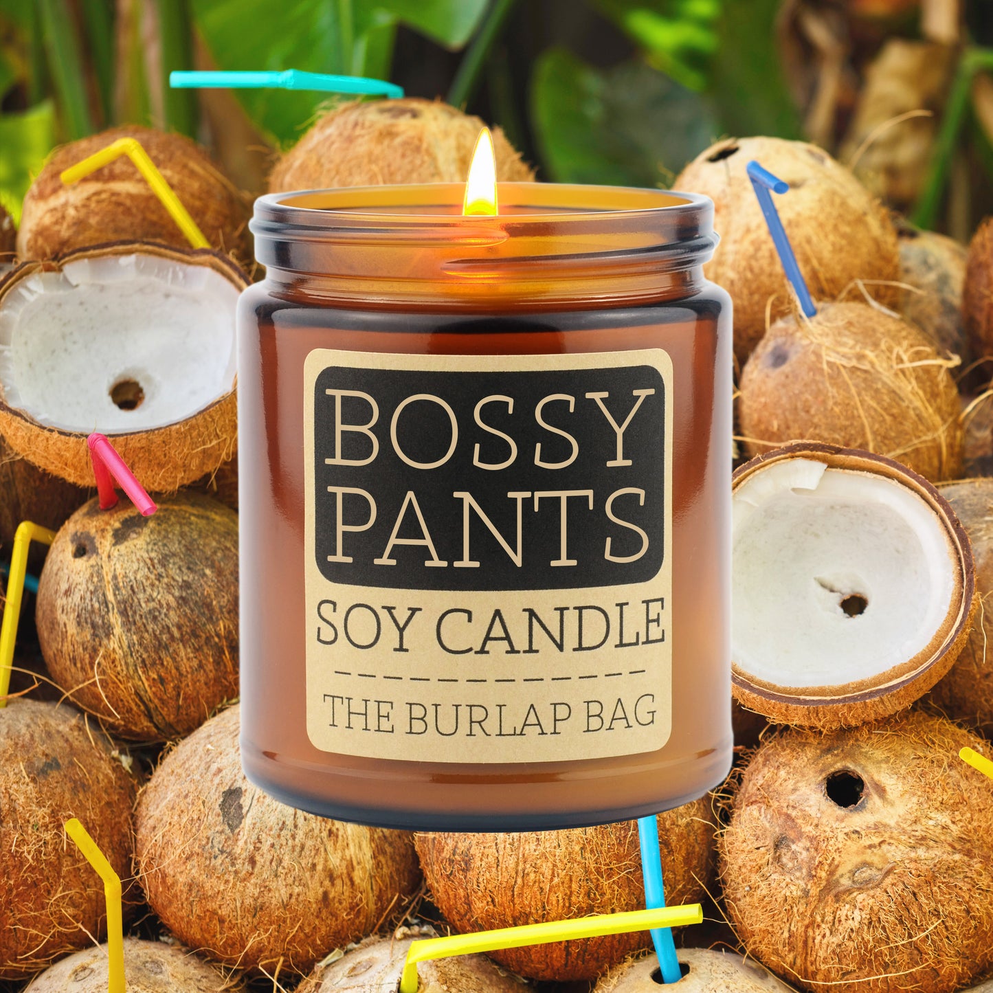 Bossy Pants - Soy Candle 9oz