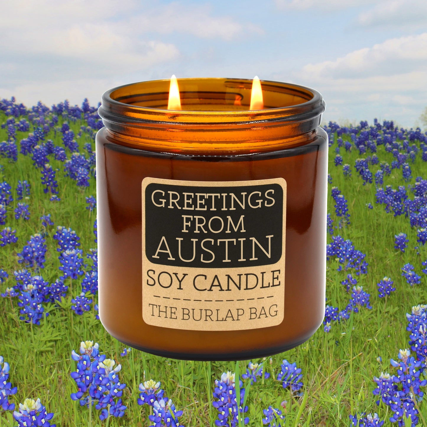 Greetings From Austin - Large Soy Candle 16oz