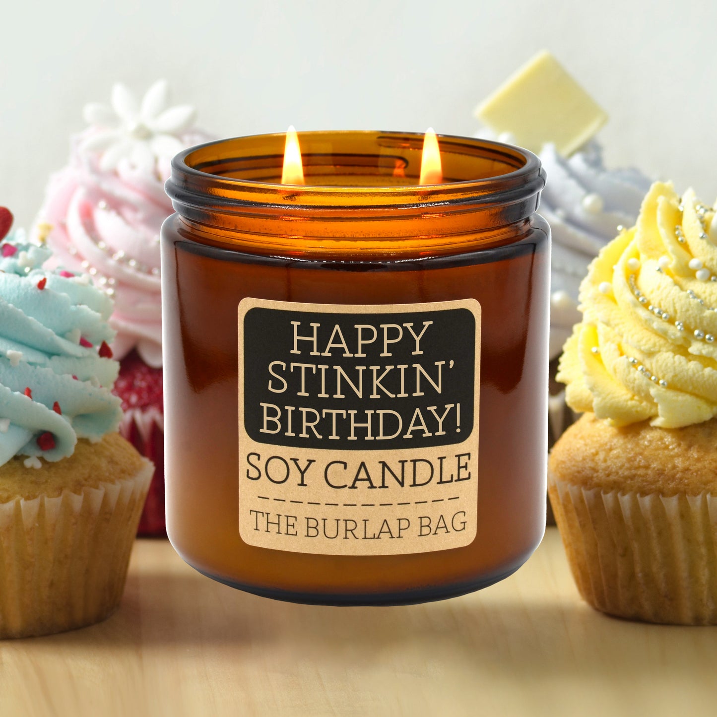 Happy Stinkin' Birthday - Large Soy Candle 16oz