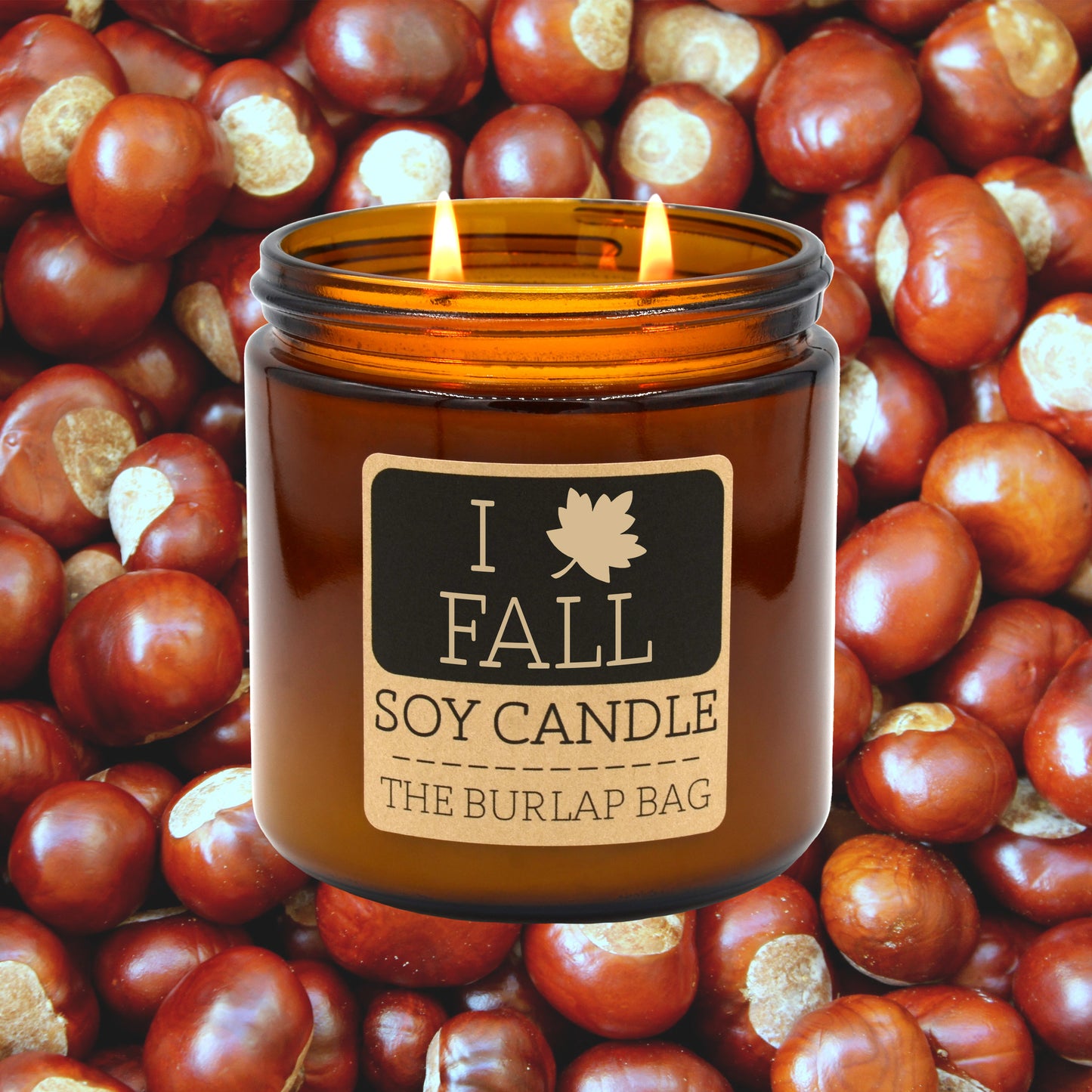 I Love Fall - Large Soy Candle 16oz