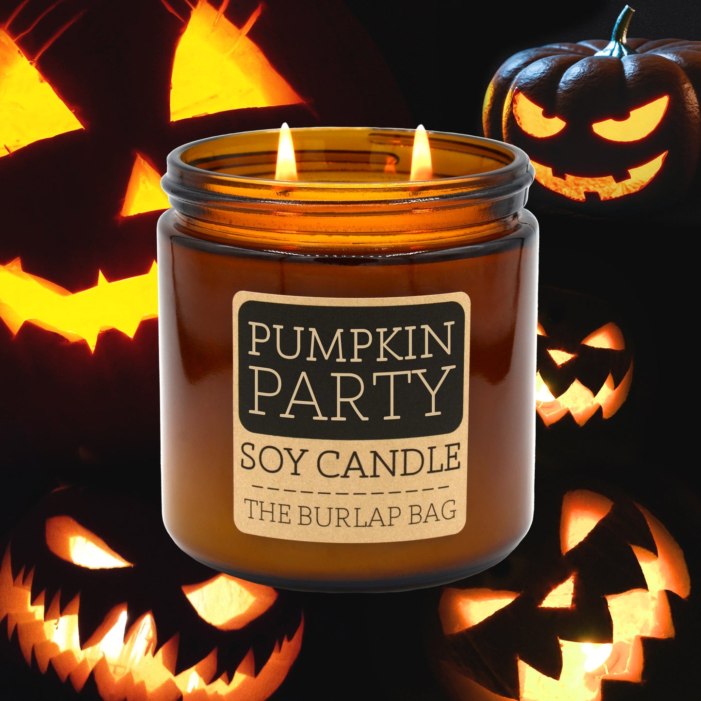 Pumpkin Party - Large Soy Candle 16oz