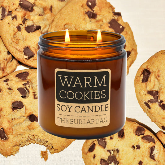 Warm Cookies - Large Soy Candle 16oz