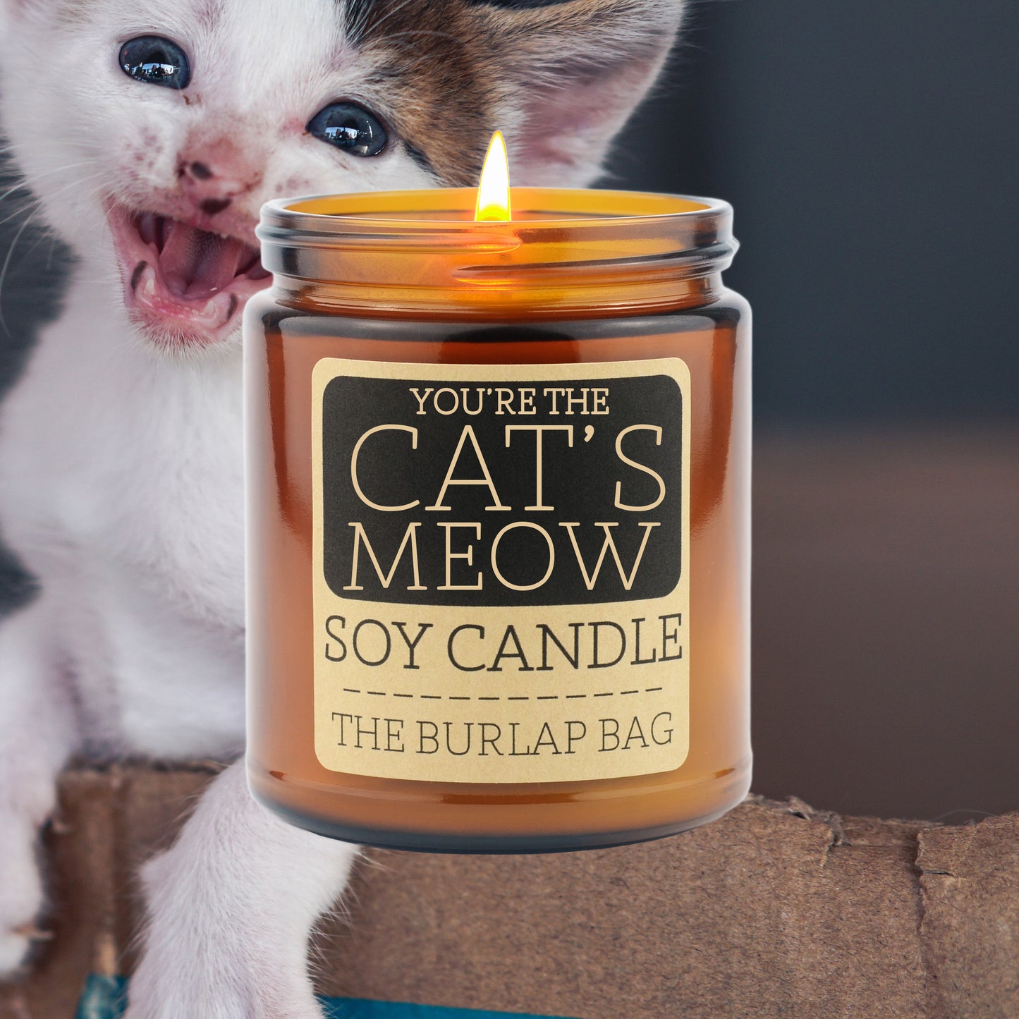 PREORDER - You're the Cat's Meow - Soy Candle