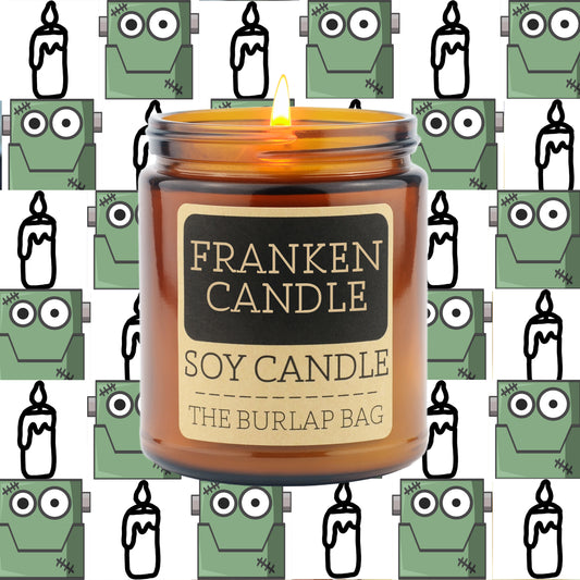 Franken Candle - Soy Candle 9oz