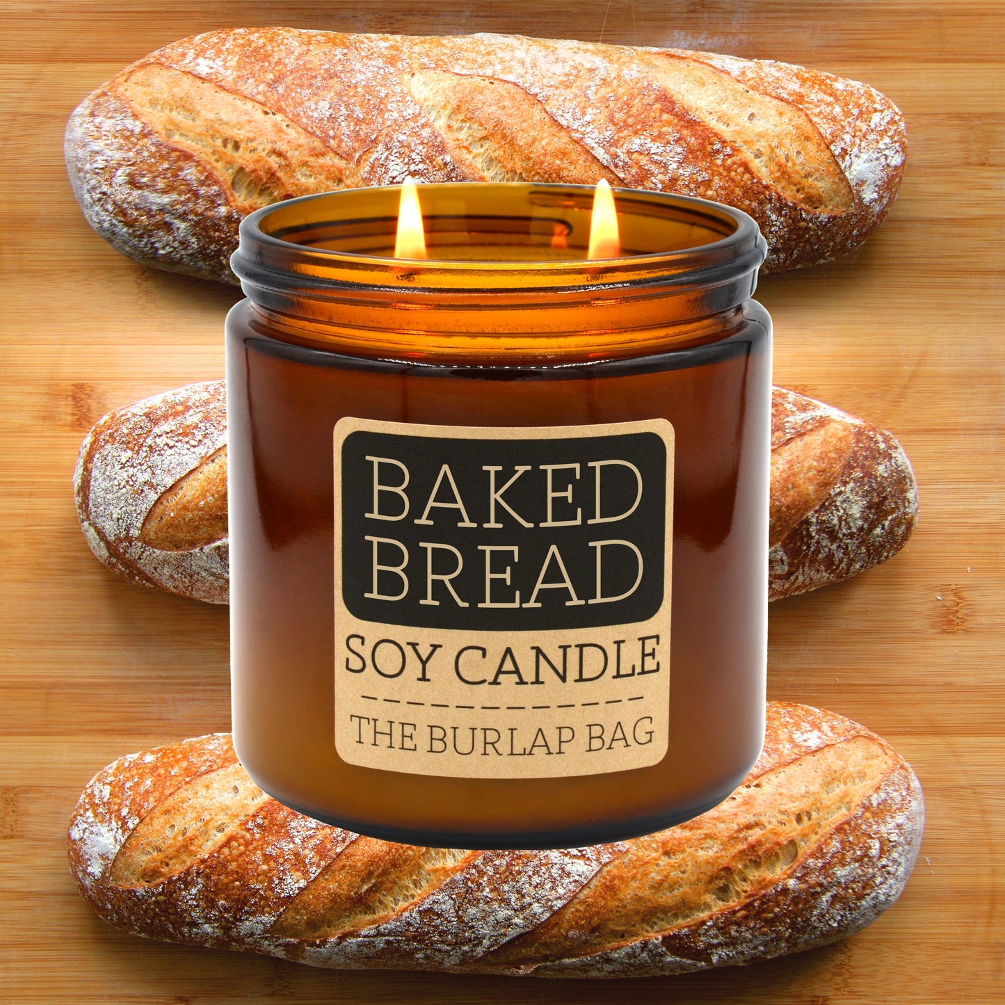 Baked Bread - Large Soy Candle 16oz