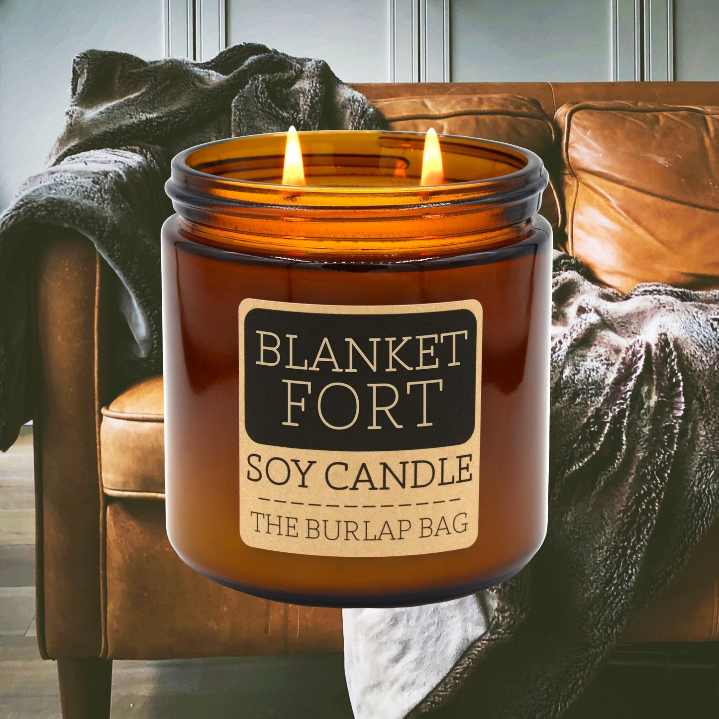 Blanket Fort - Large Soy Candle 16oz