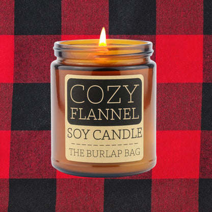 Cozy Flannel - Soy Candle 9oz