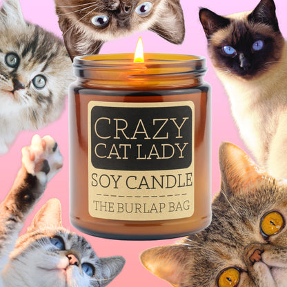 Crazy Cat Lady - Soy Candle 9oz