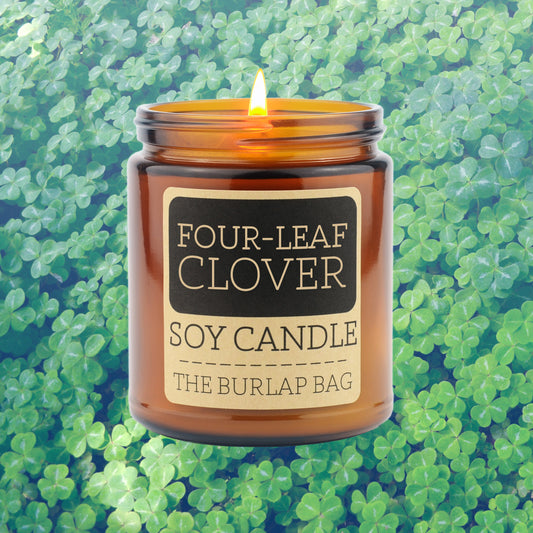 Four Leaf Clover - Soy Candle 9oz