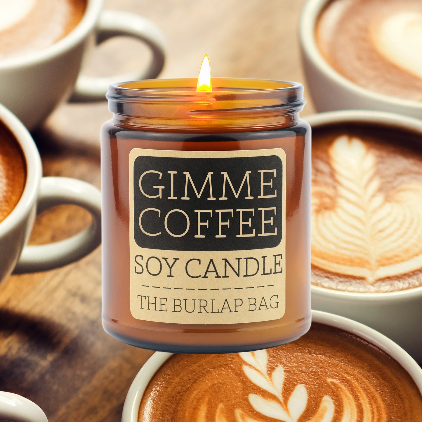 Gimme Coffee - Soy Candle 9oz