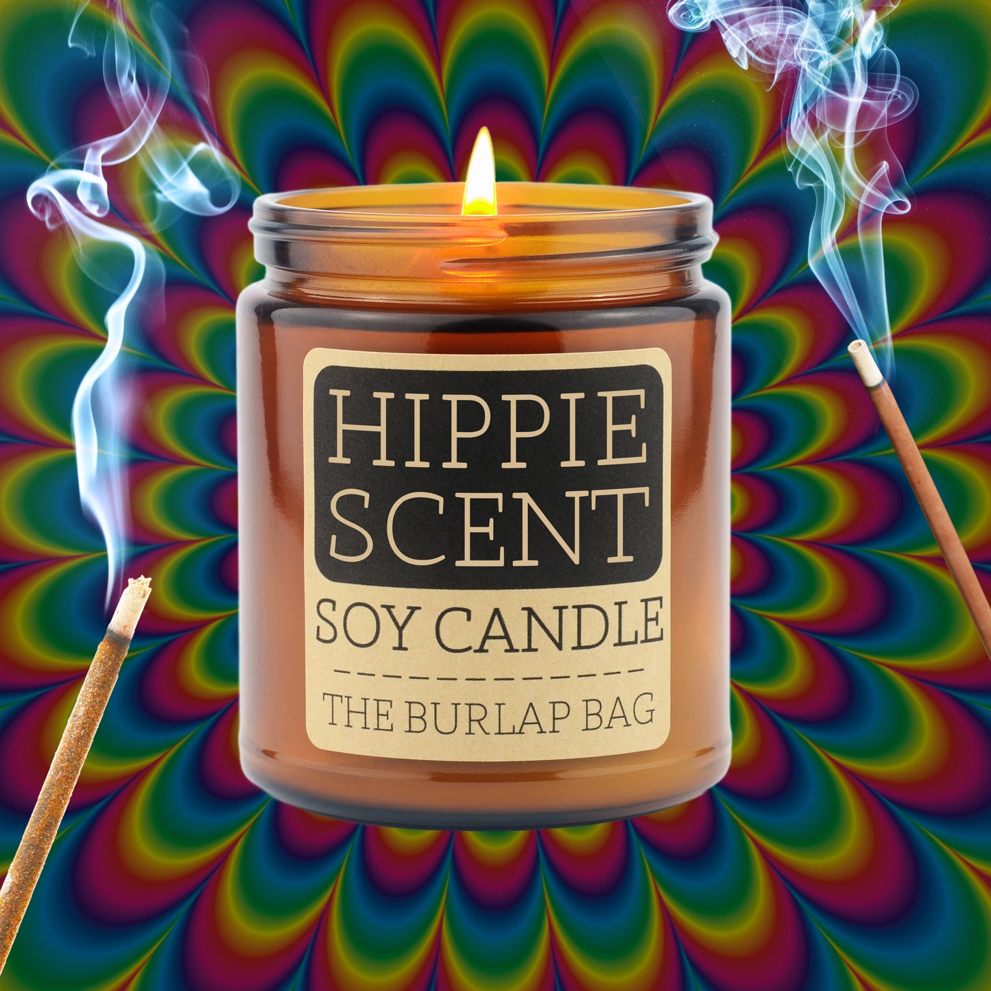 Hippie Scent - Soy Candle 9oz