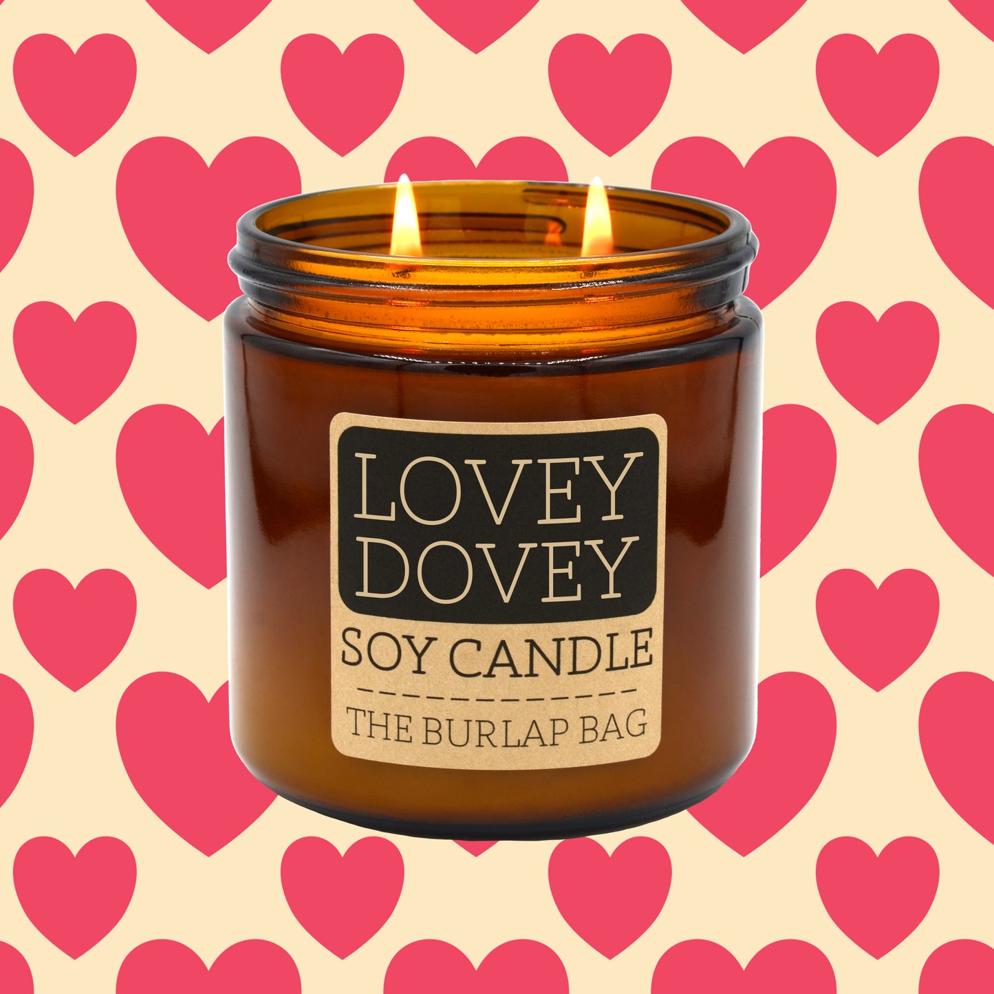 Lovey Dovey - Large Soy Candle 16oz