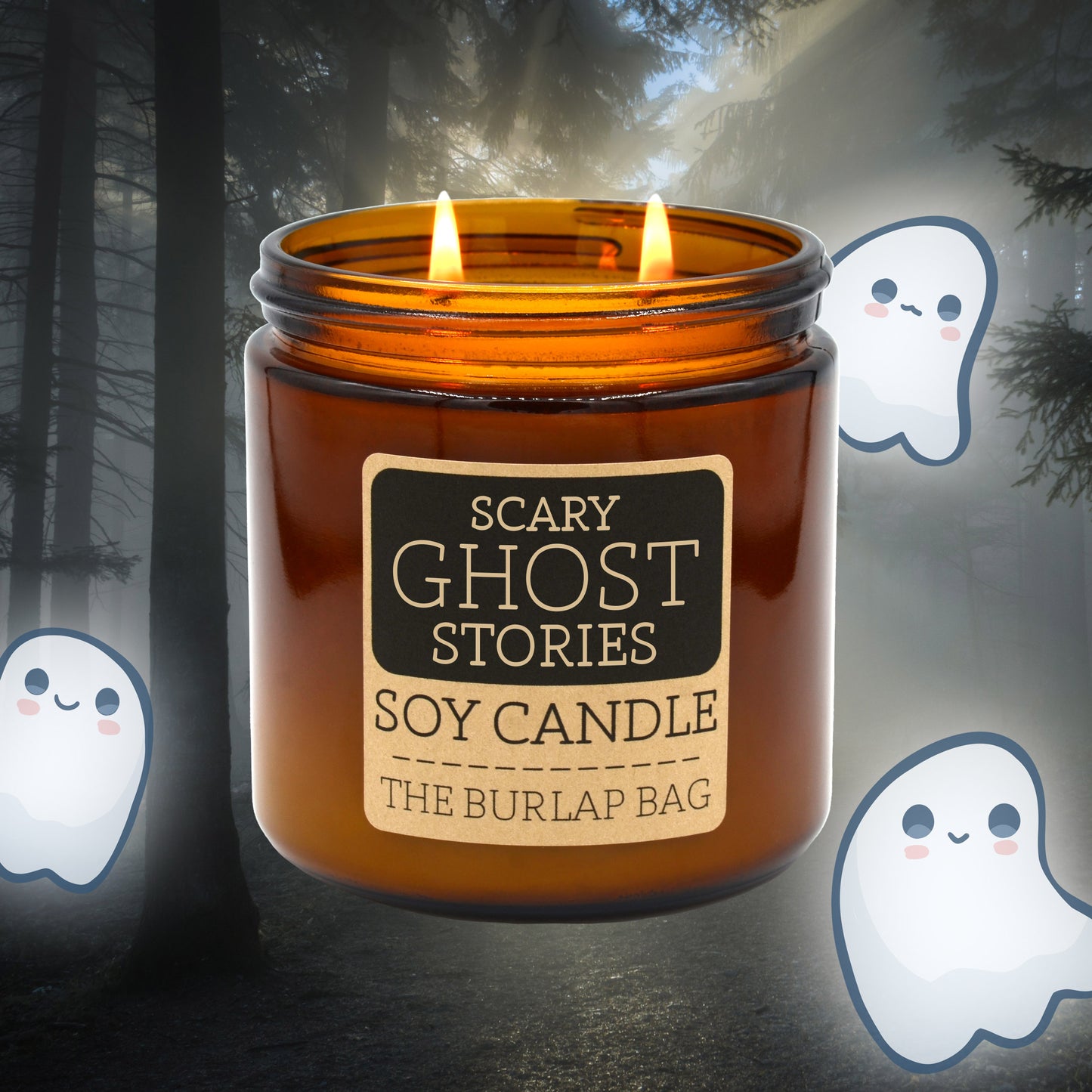 Scary Ghost Stories - Large Soy Candle 16oz