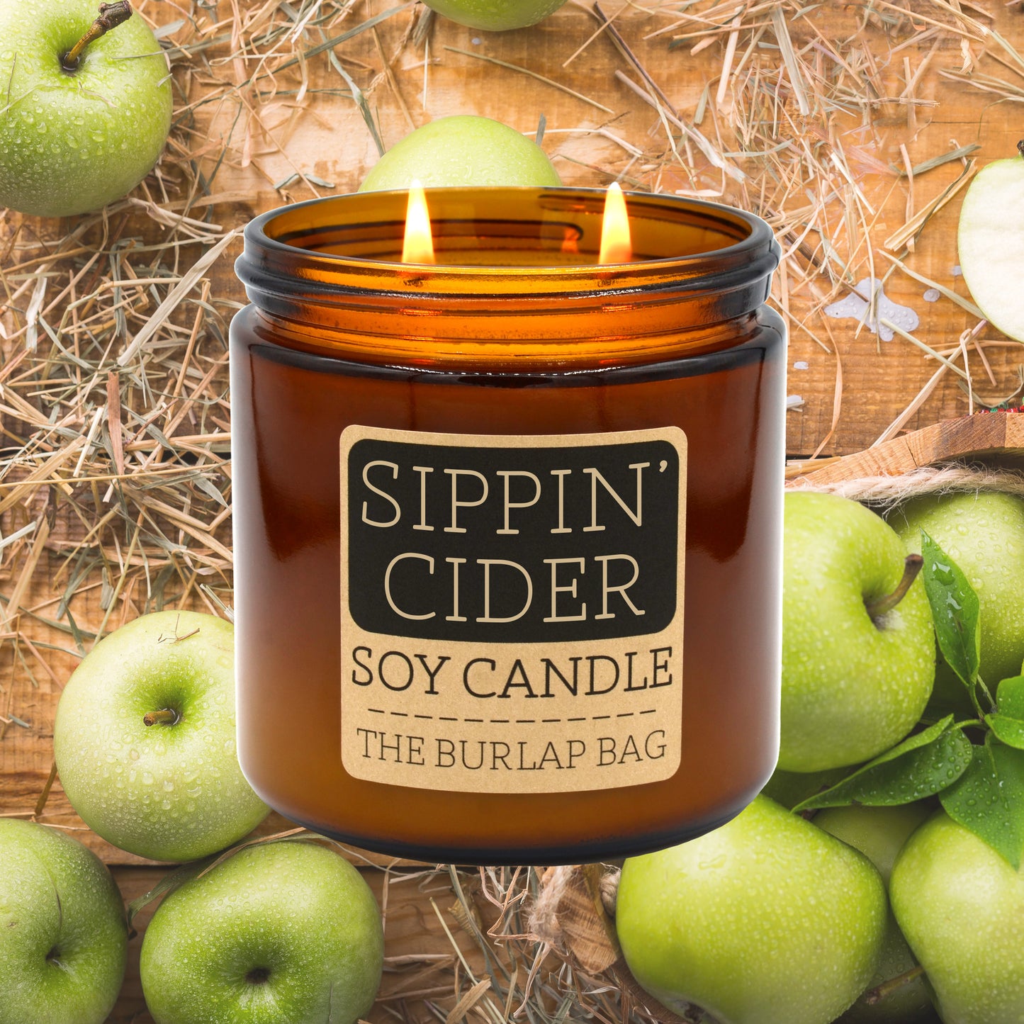 Sippin' Cider - Large Soy Candle 16oz