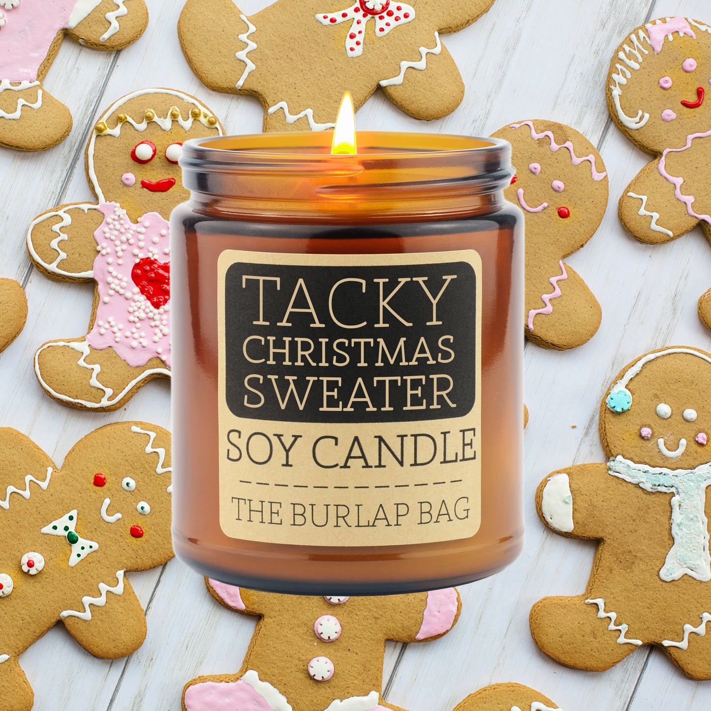 Tacky Christmas Sweater - Soy Candle 9oz