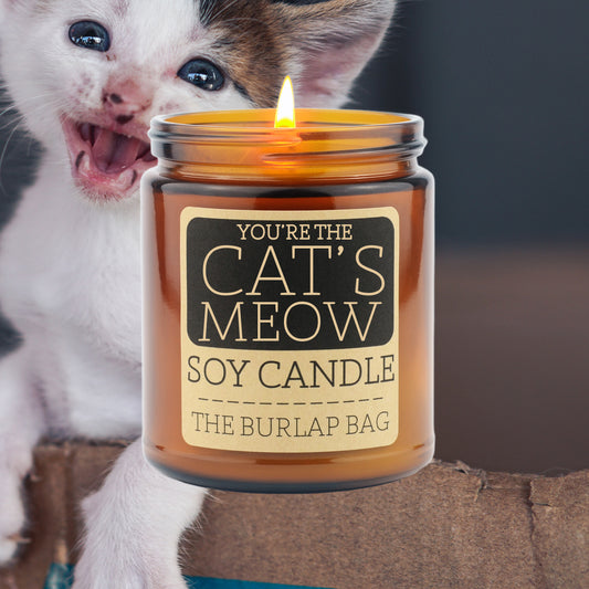 PREORDER - You're the Cat's Meow - Soy Candle