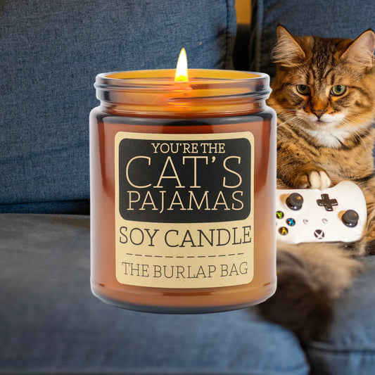 PREORDER - You're the Cat's Pajamas - Soy Candle