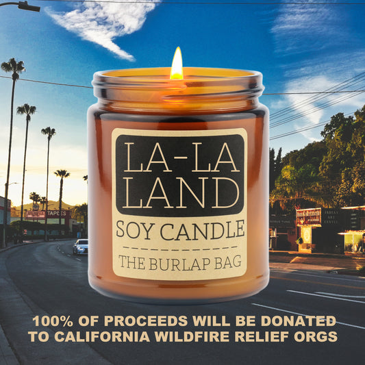 La-La Land - Soy Candle 9oz // 100% of proceeds donated