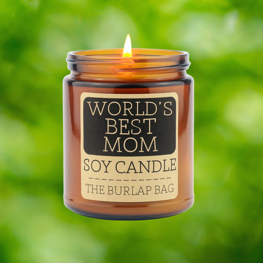 World's Best Mom - Soy Candle
