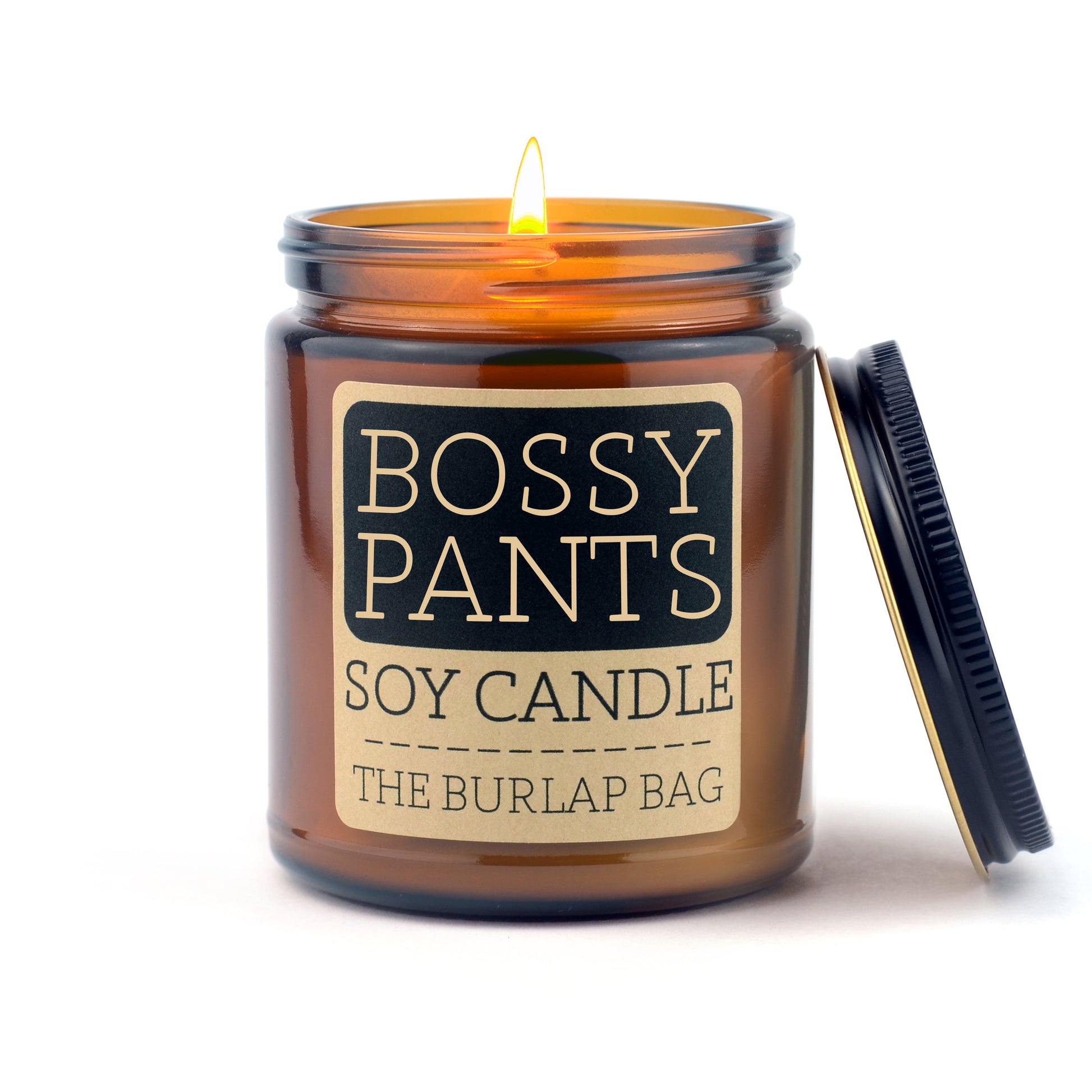 Funny but true gag gift for your boss or co-worker, Soy wax, scented  Candle, 9oz