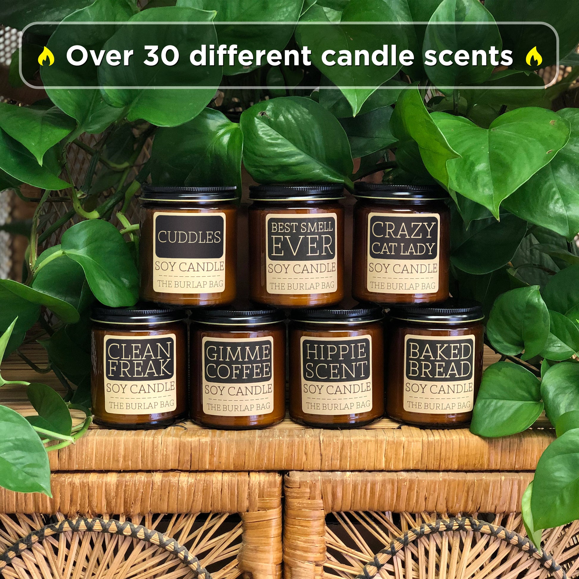 Buy online Hippie Highly Scented Candles Gift Set, Hippie Accessories from  Candle Holders for Unisex by Sosa Candles for ₹699 at 46% off
