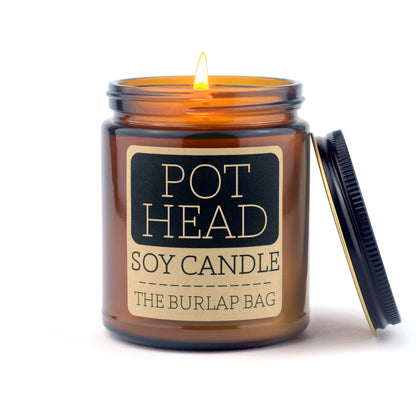 Pot Head - Soy Candle 9oz